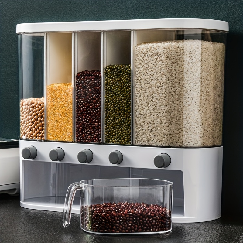 Commercial Kitchen Dishwasher - 1pc Large Capacity Dry Food Dispenser