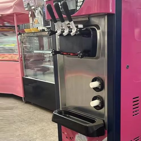 Commercial Kitchen Ice Machine - Stainless Steel Soft Ice Cream Machine