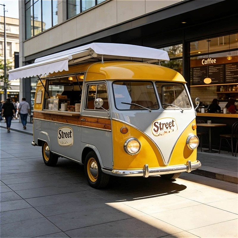 Commercial Kitchen Vendor - Mobile Food Trailer Stainless Steel Commercial