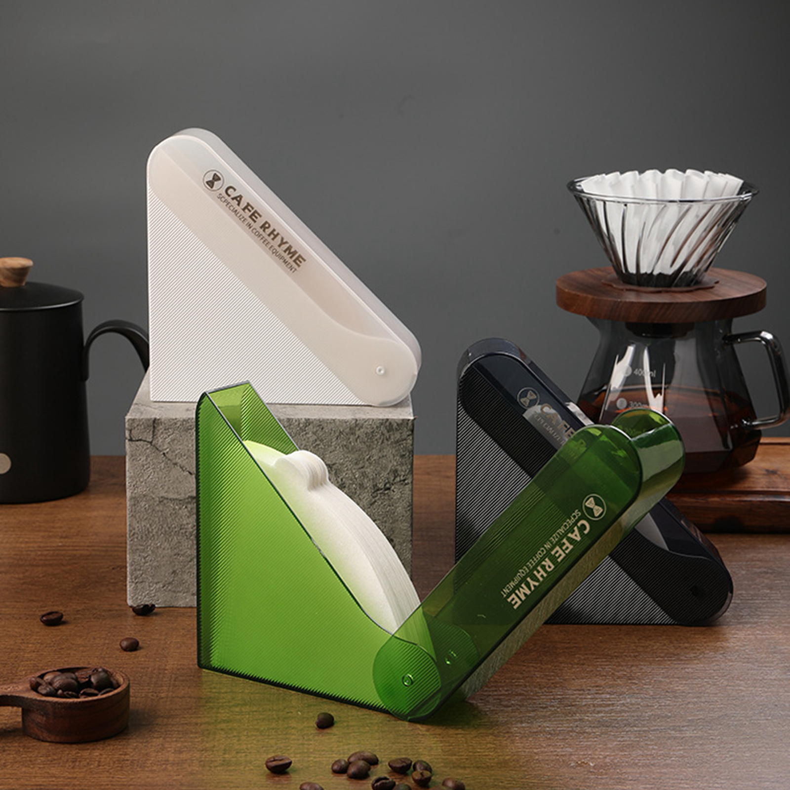 Commercial Kitchen Rack - Coffee Filter Holder Reusable Shelf Coffee