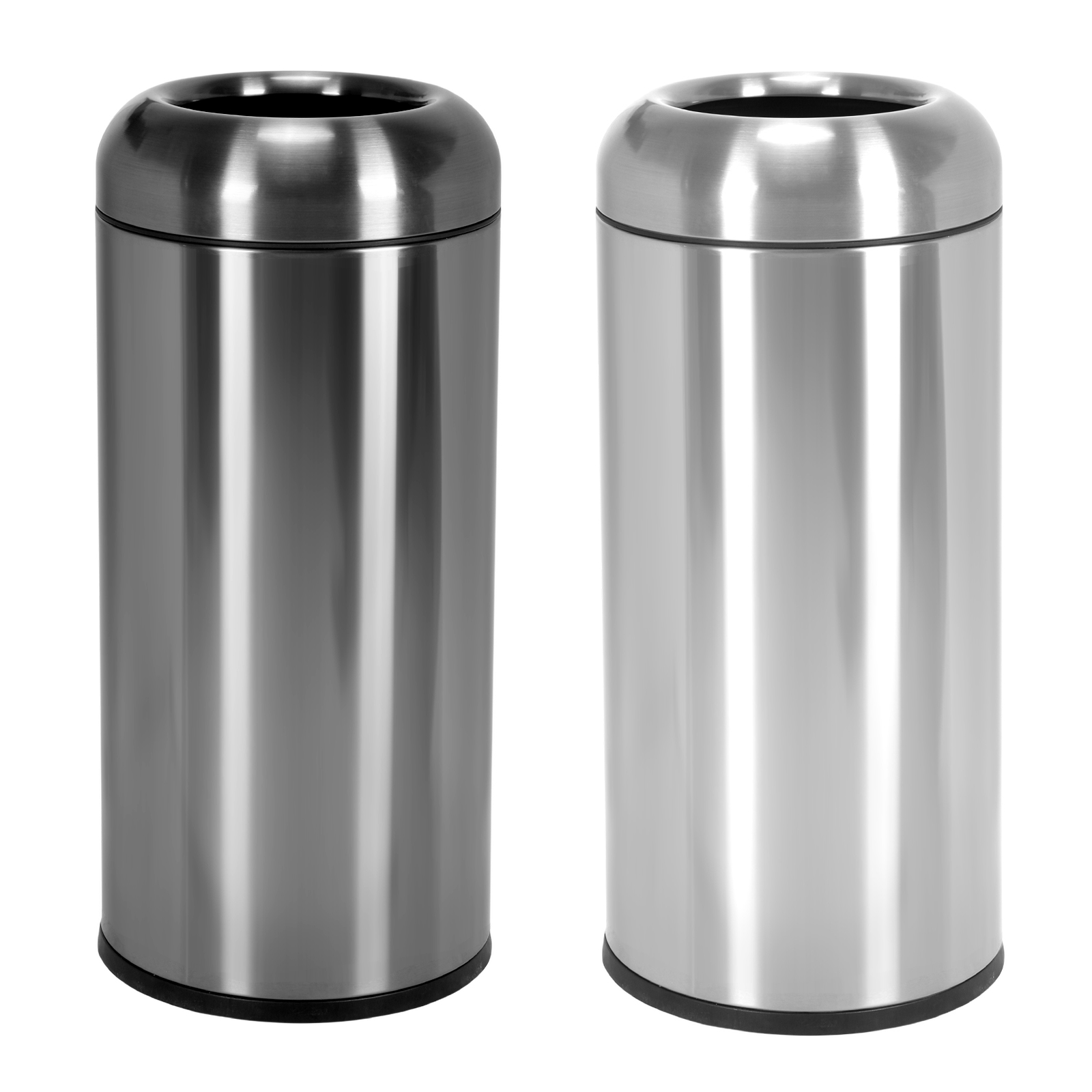 Commercial Kitchen Garbage Can - 16 Gallon Open Top Tall Trash