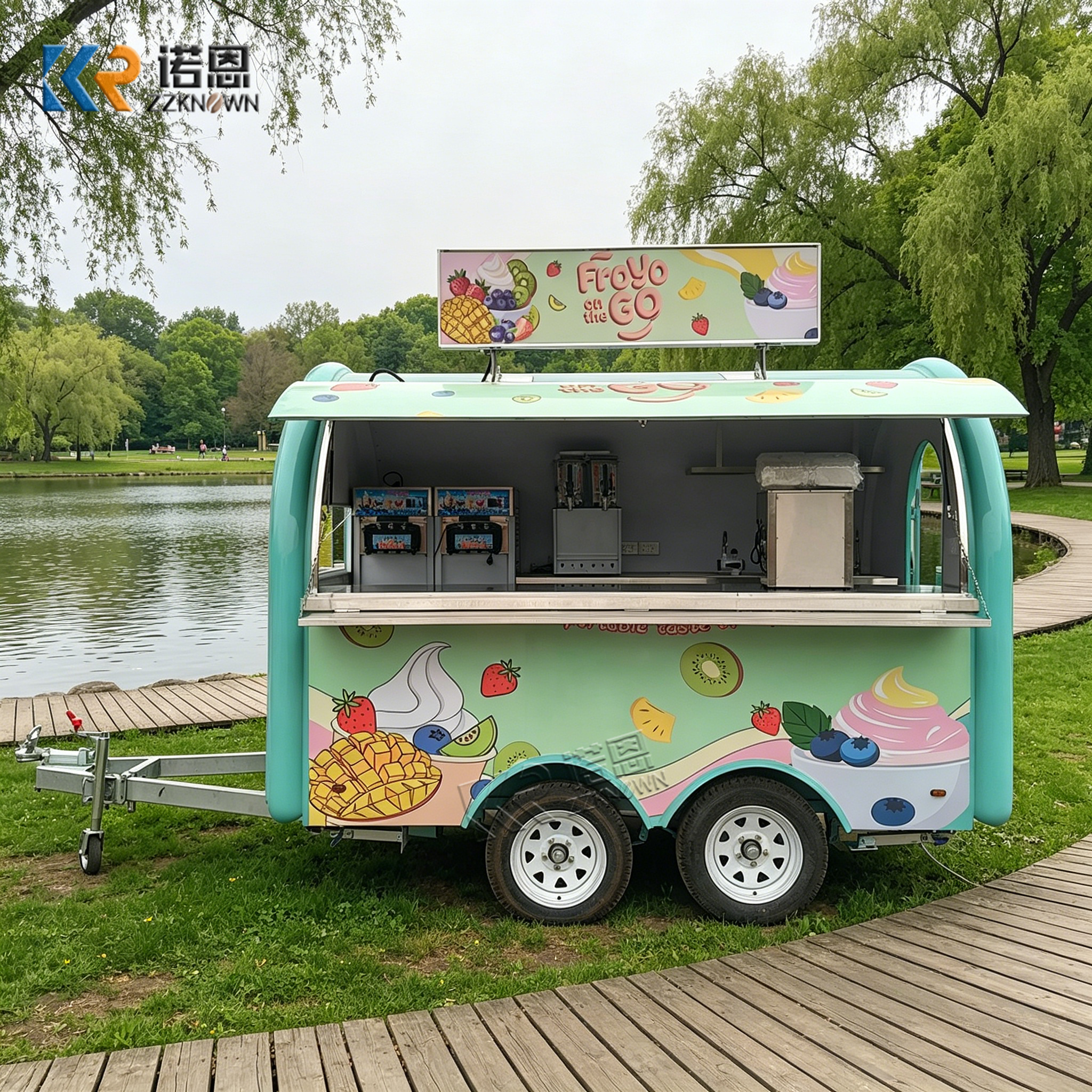 Commercial Kitchen Trailer - Mobile Food Trailer Commercial Coffee Burger