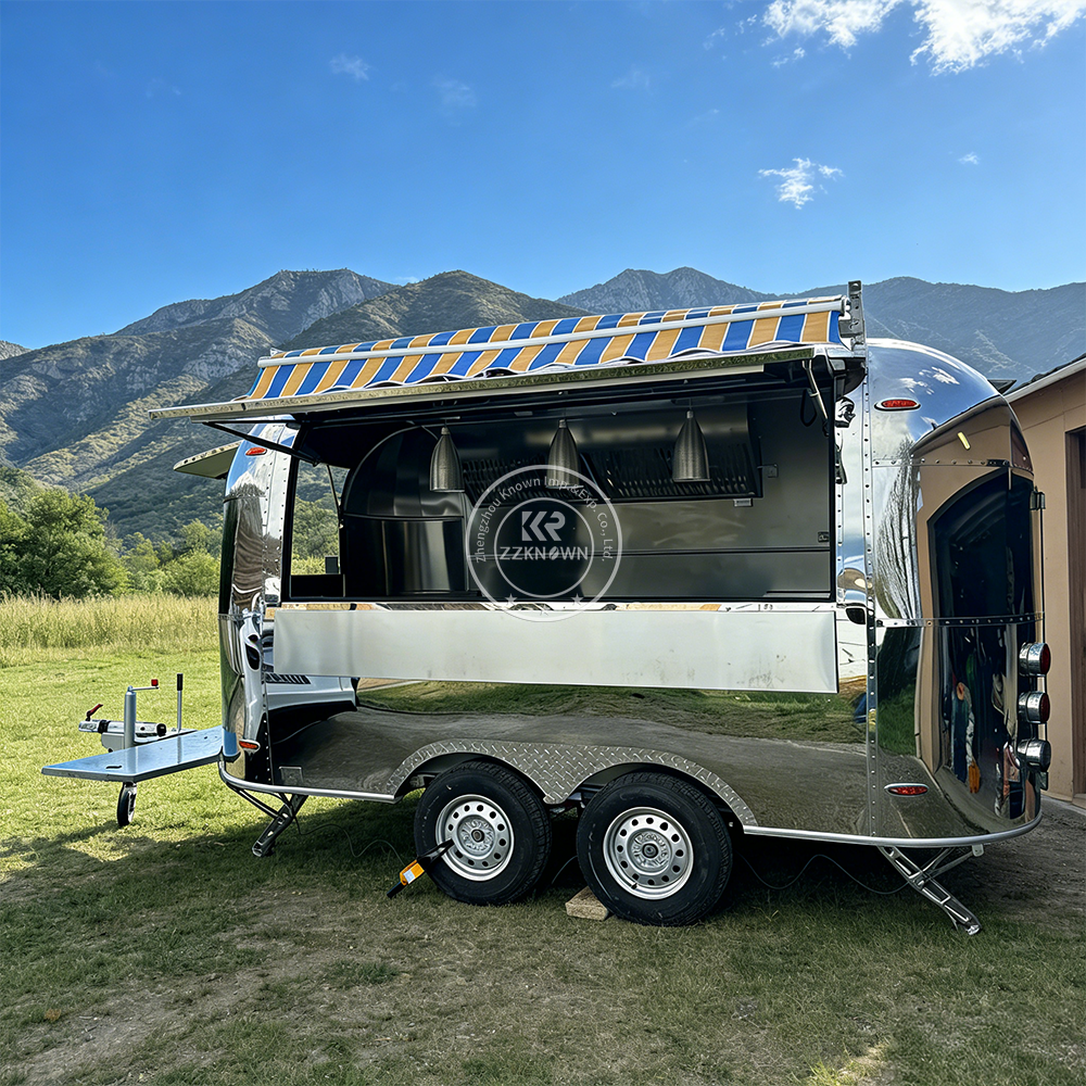 Commercial Kitchen Trailer - Commercial Taco Snack Truck Street Catering