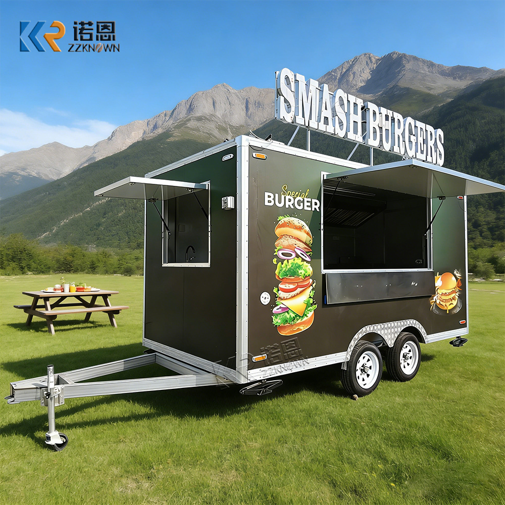 Commercial Kitchen Trailer - Custom Small Food Truck Custom Catering