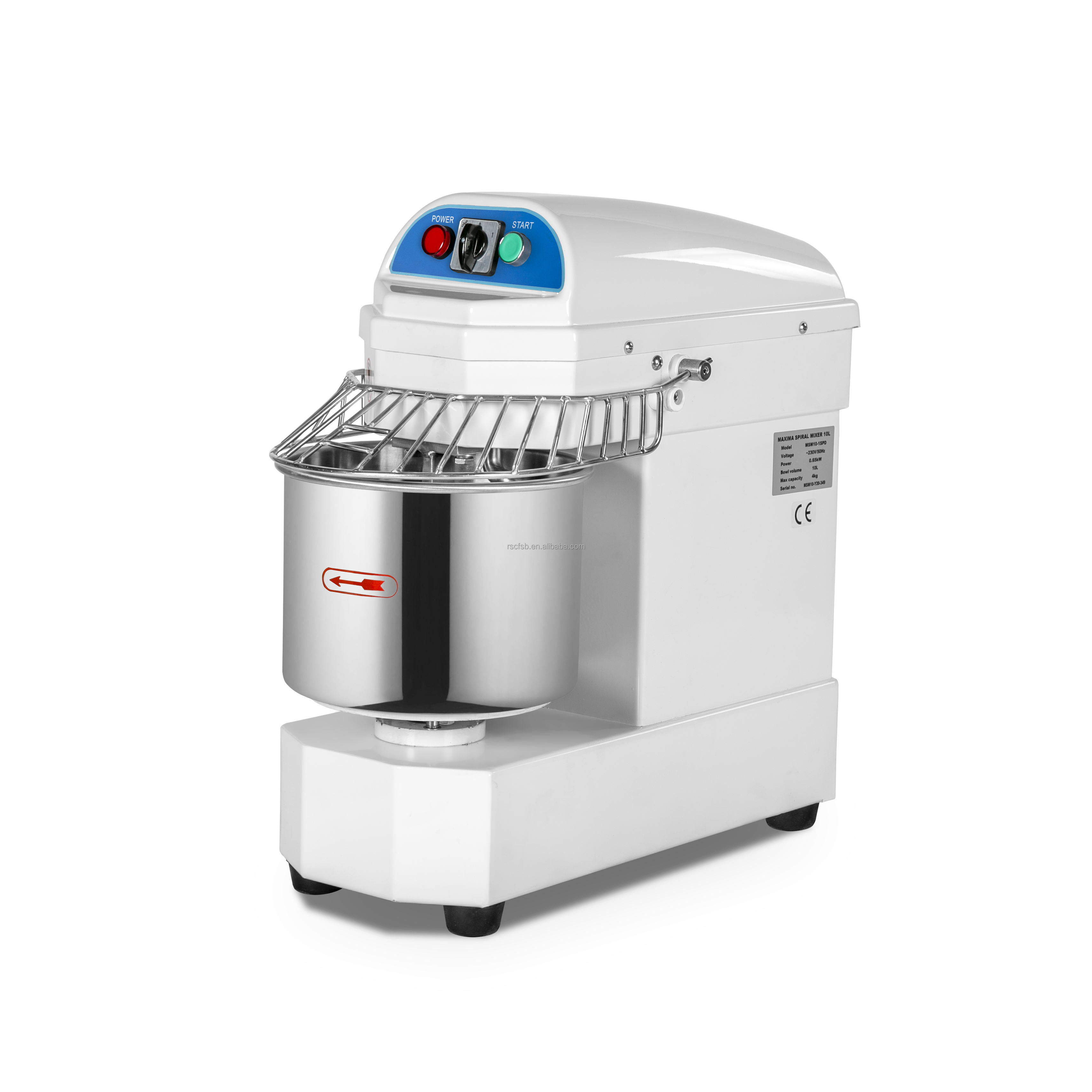 Dough Mixer Machine - 10L Commercial Blender for Kitchen Egg