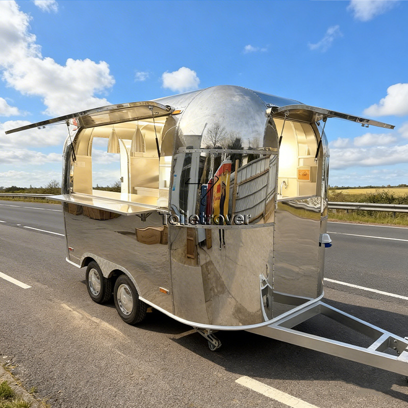 Commercial Kitchen Vendor - Commercial Mobile Kitchen Trailer Fully Loaded