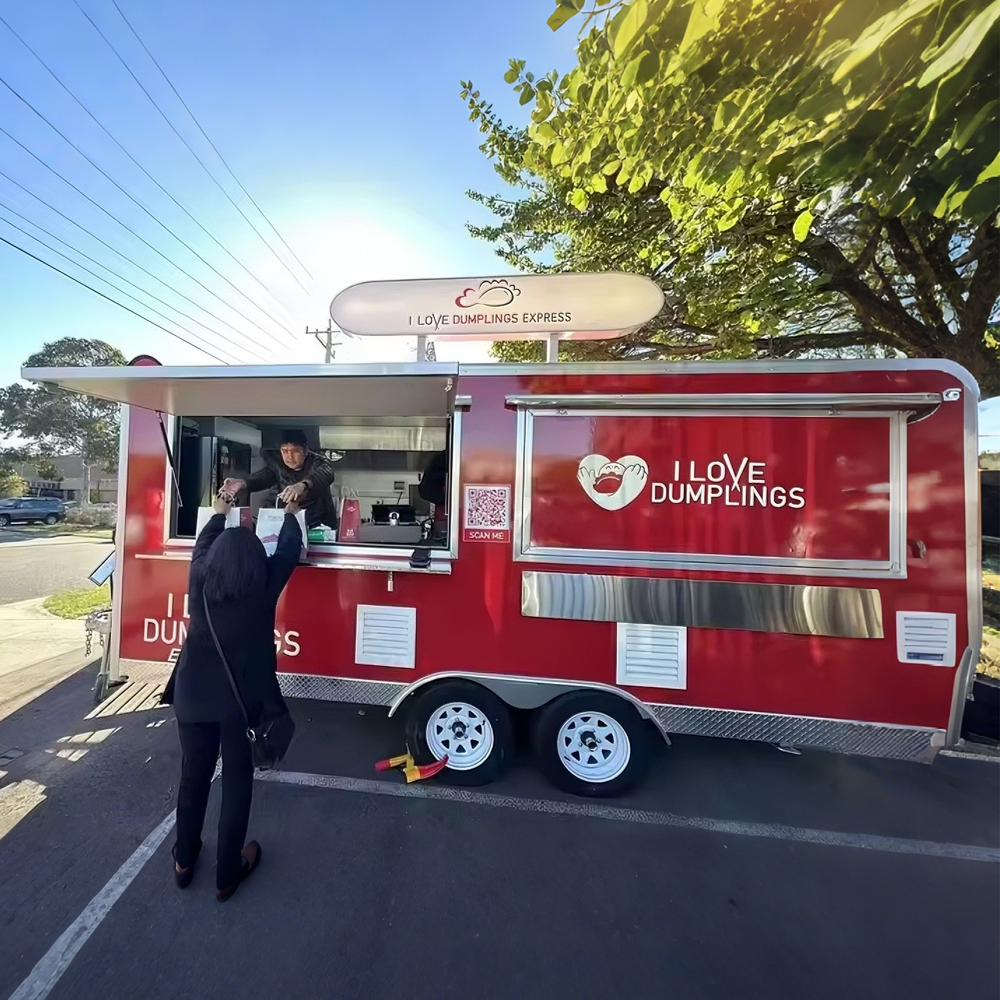Commercial Kitchen Trailer - Container Bbq Restaurant Bar Fast Food