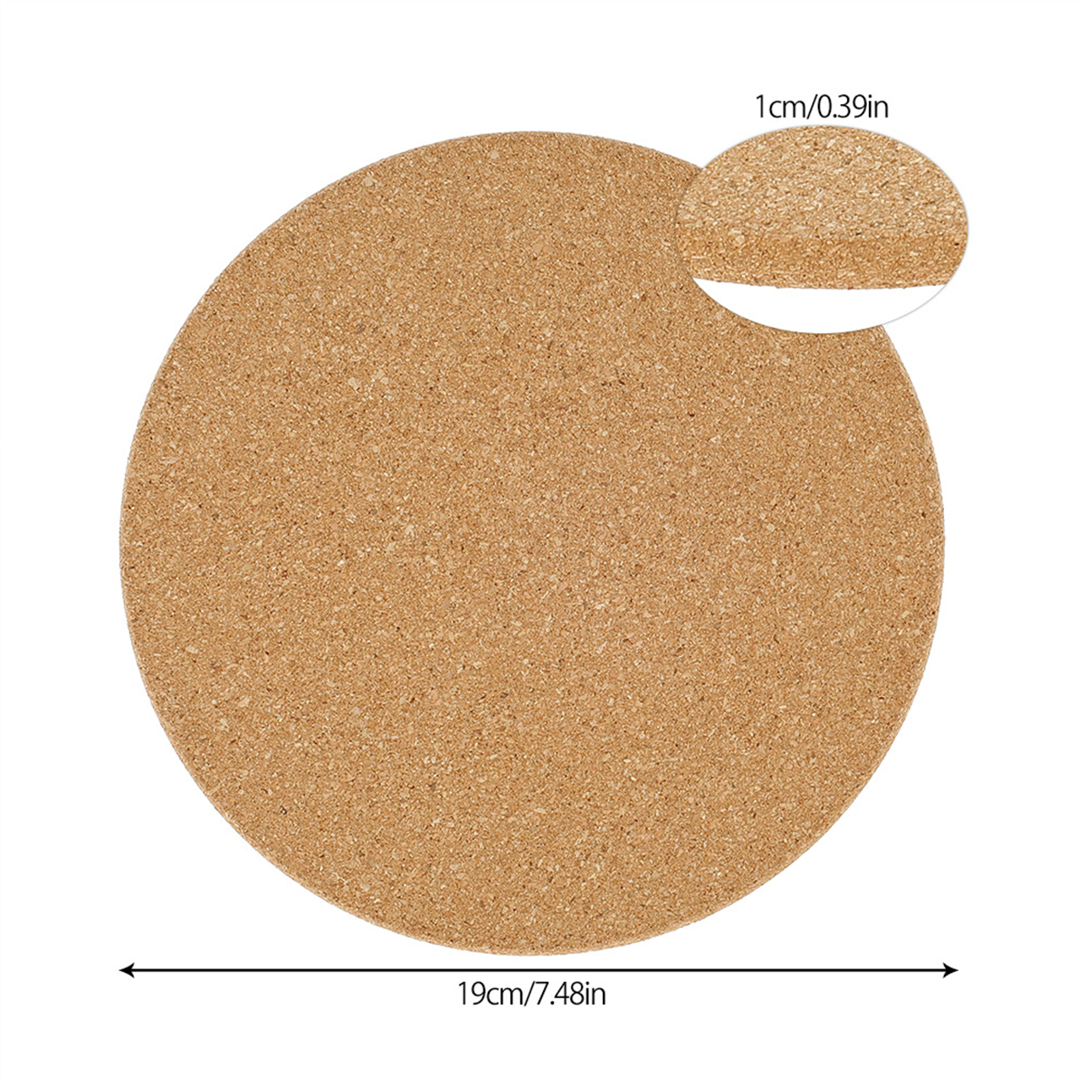 Cork Pot Holder Heat Resistant - Commercial Kitchen Mats ulasan dan harga
