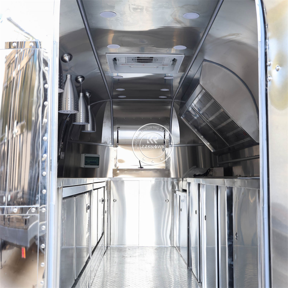 Commercial Pizza Coffee Truck  - Commercial Kitchen Trailer ulasan dan harga