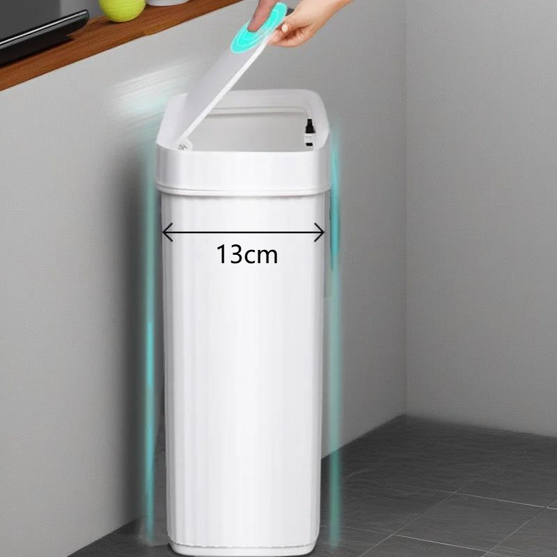 Slim Bathroom Trash Can 13cm N - Commercial Kitchen Bin ulasan dan harga