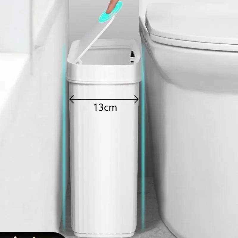 Slim Bathroom Trash Can 13cm N - Commercial Kitchen Bin ulasan dan harga