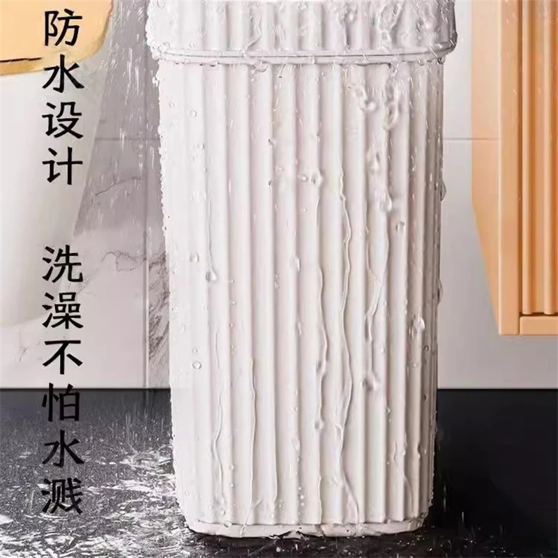 Slim Bathroom Trash Can 13cm N - Commercial Kitchen Bin ulasan dan harga