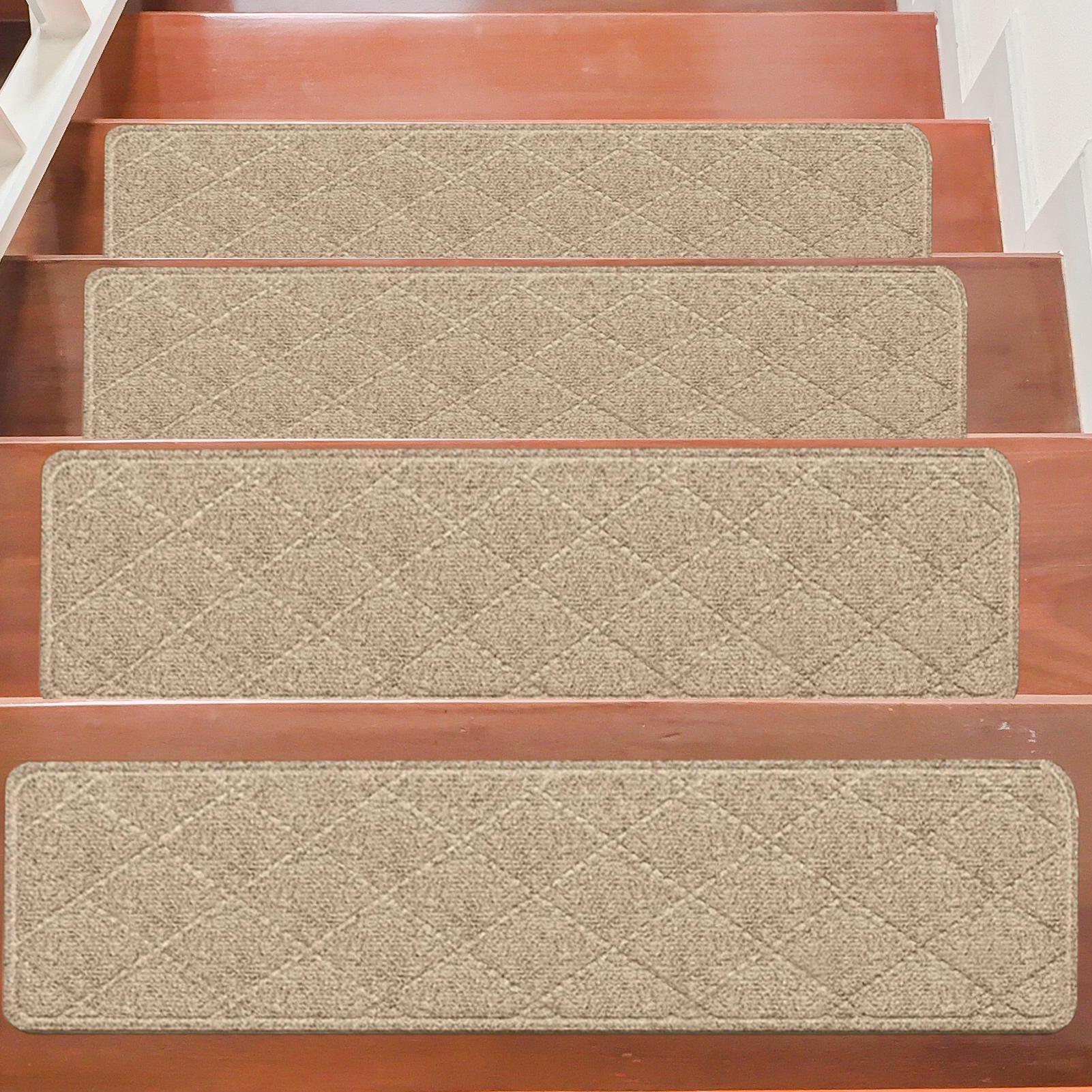 Stair Rugs 7 Pieces Adhesive T - Commercial Kitchen Mats ulasan dan harga