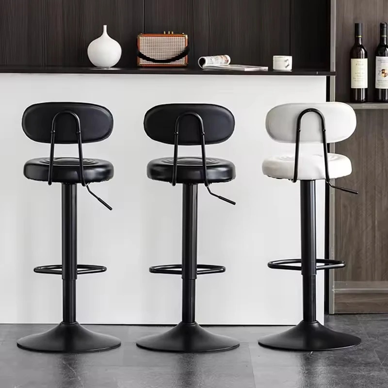 Bar Chairs Swivel Metal Nordic - Commercial Kitchen Set ulasan dan harga