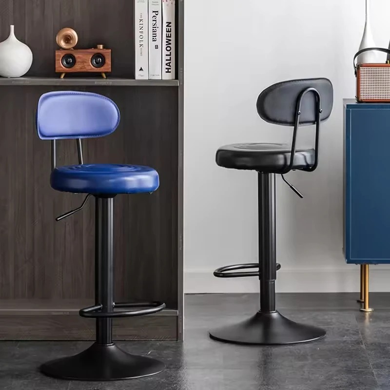 Bar Chairs Swivel Metal Nordic - Commercial Kitchen Set ulasan dan harga