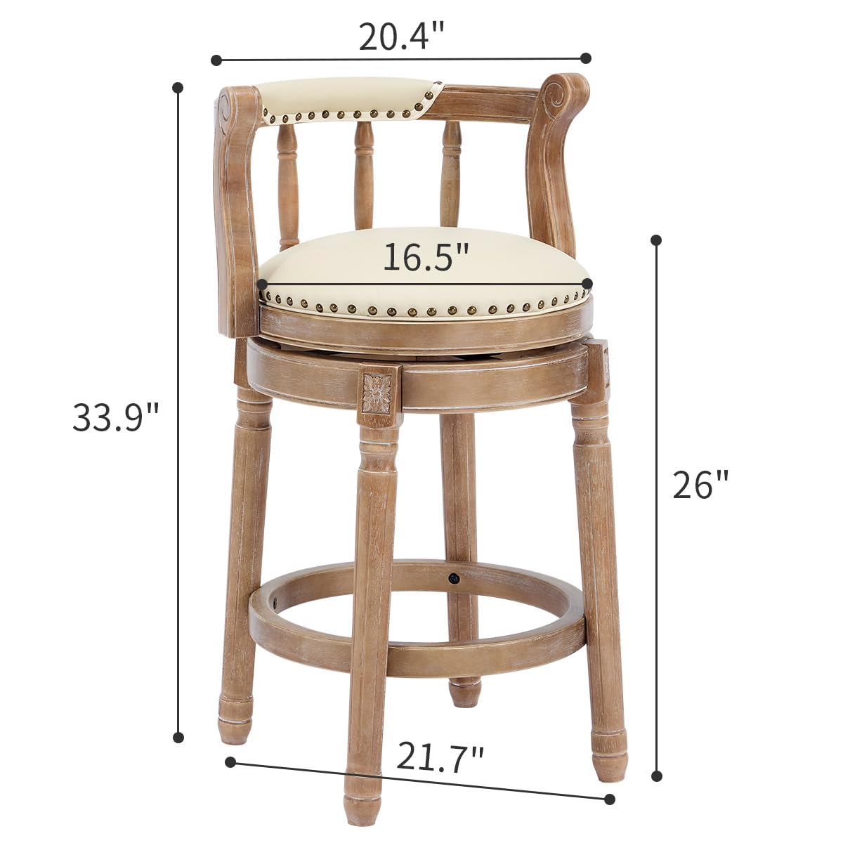 Cow top Leather Wooden Bar Sto - Commercial Kitchen Counter ulasan dan harga