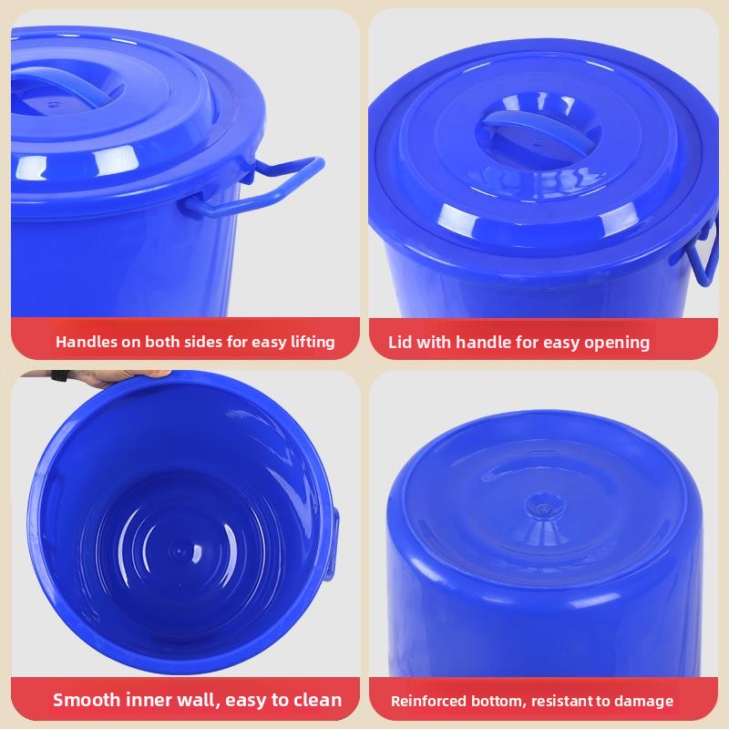 Large Capaci round Kitchen Tra - Commercial Kitchen Garbage Can ulasan dan harga