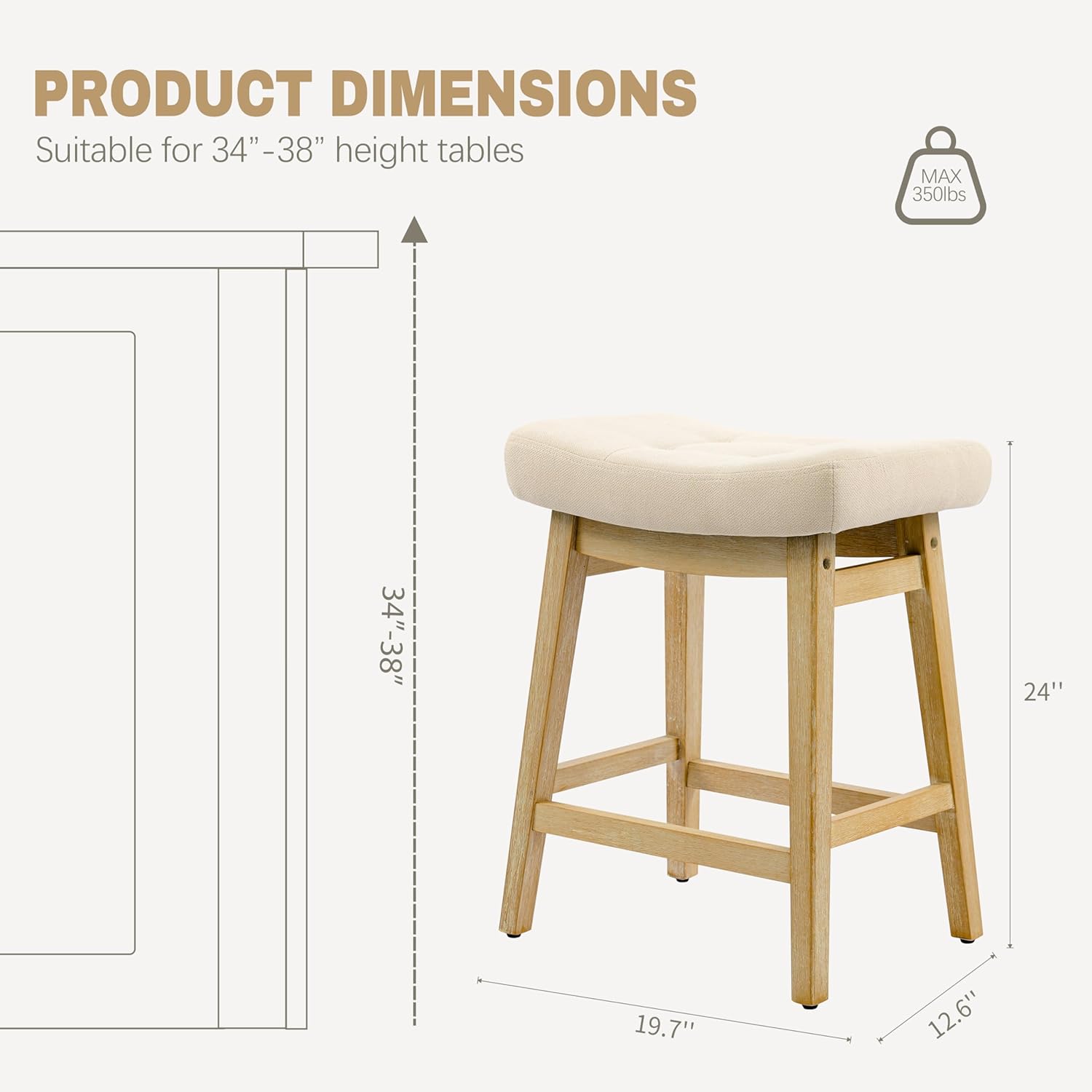 Counter Height Bar Stools Set  - Commercial Kitchen Island ulasan dan harga