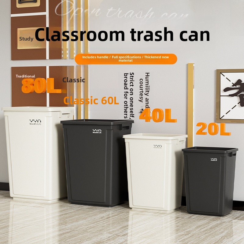 Large Capaci Square Garbage Ca - Commercial Kitchen Garbage Can ulasan dan harga
