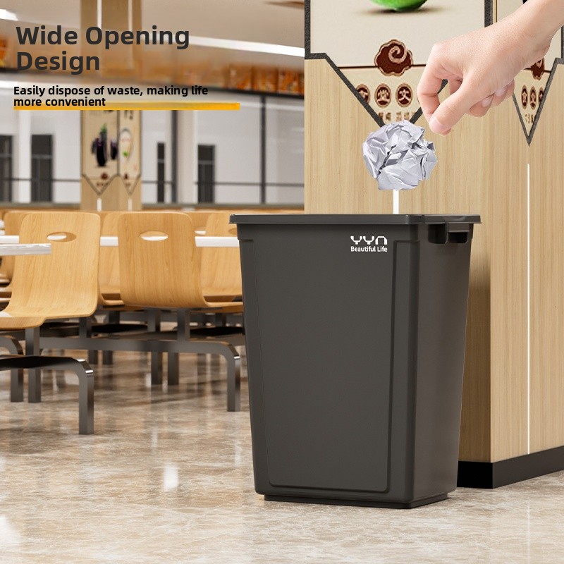 Large Capaci Square Garbage Ca - Commercial Kitchen Garbage Can ulasan dan harga