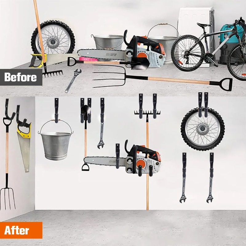 Double-holes Hooks with Screws - Commercial Kitchen Rack ulasan dan harga