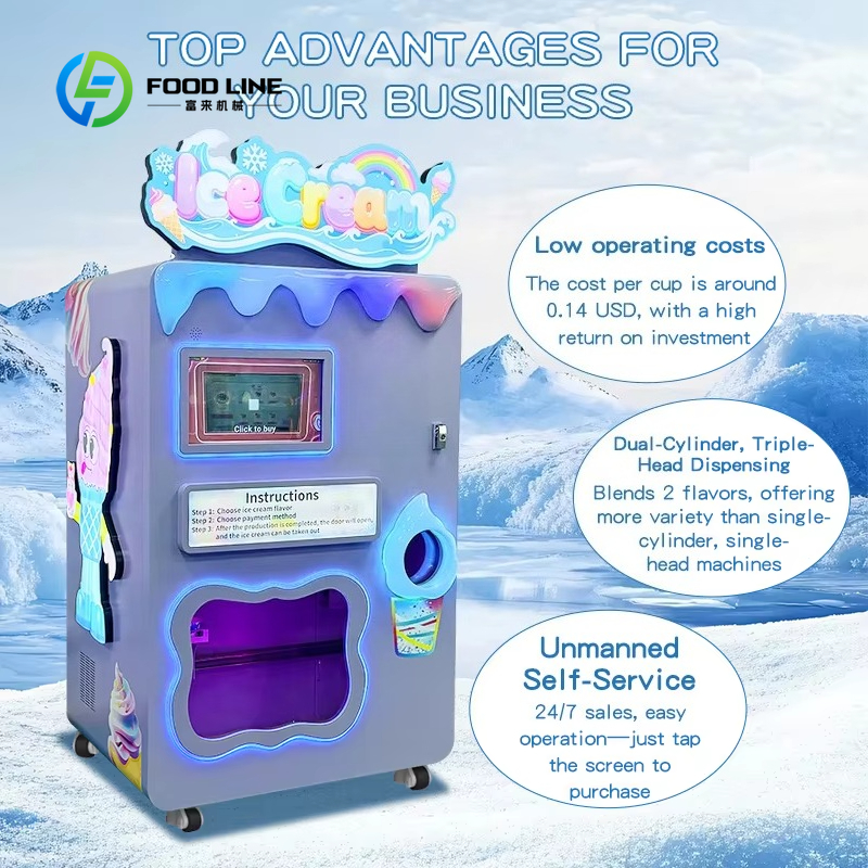 Commercial Ice Cream Vending M - Soft Serve Ice Cream Machine ulasan dan harga