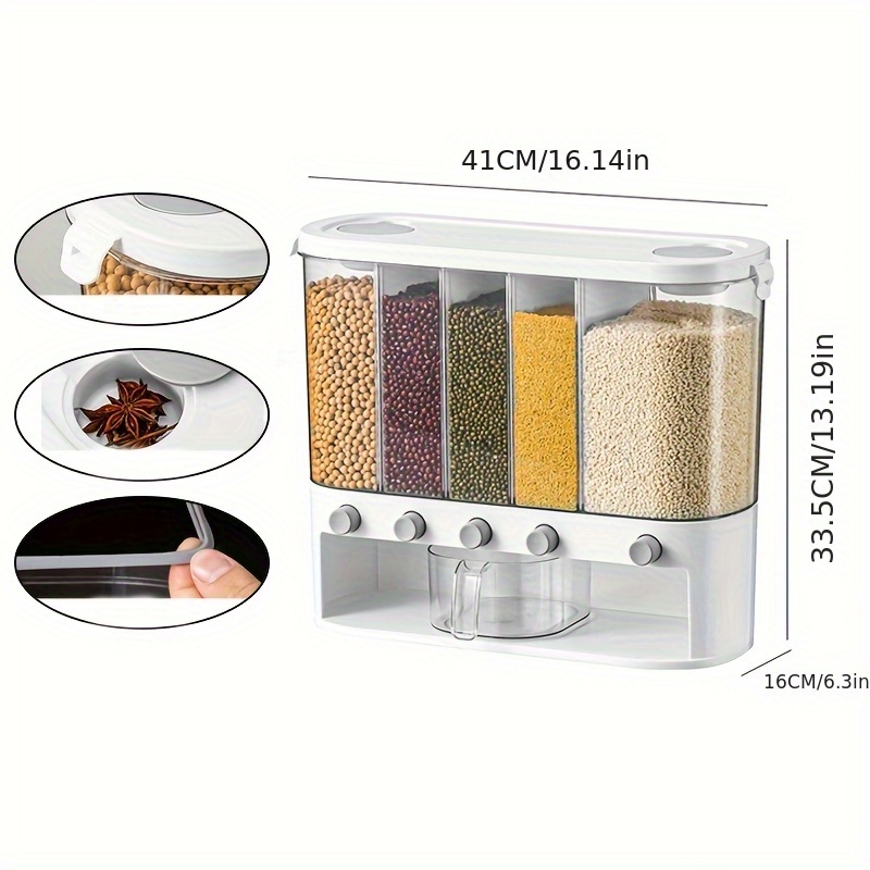 1pc Large Capacity Dry Food Di - Commercial Kitchen Dishwasher ulasan dan harga