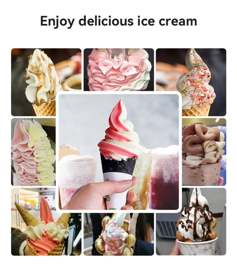 Professional Commercial Automa - Soft Serve Ice Cream Machine ulasan dan harga