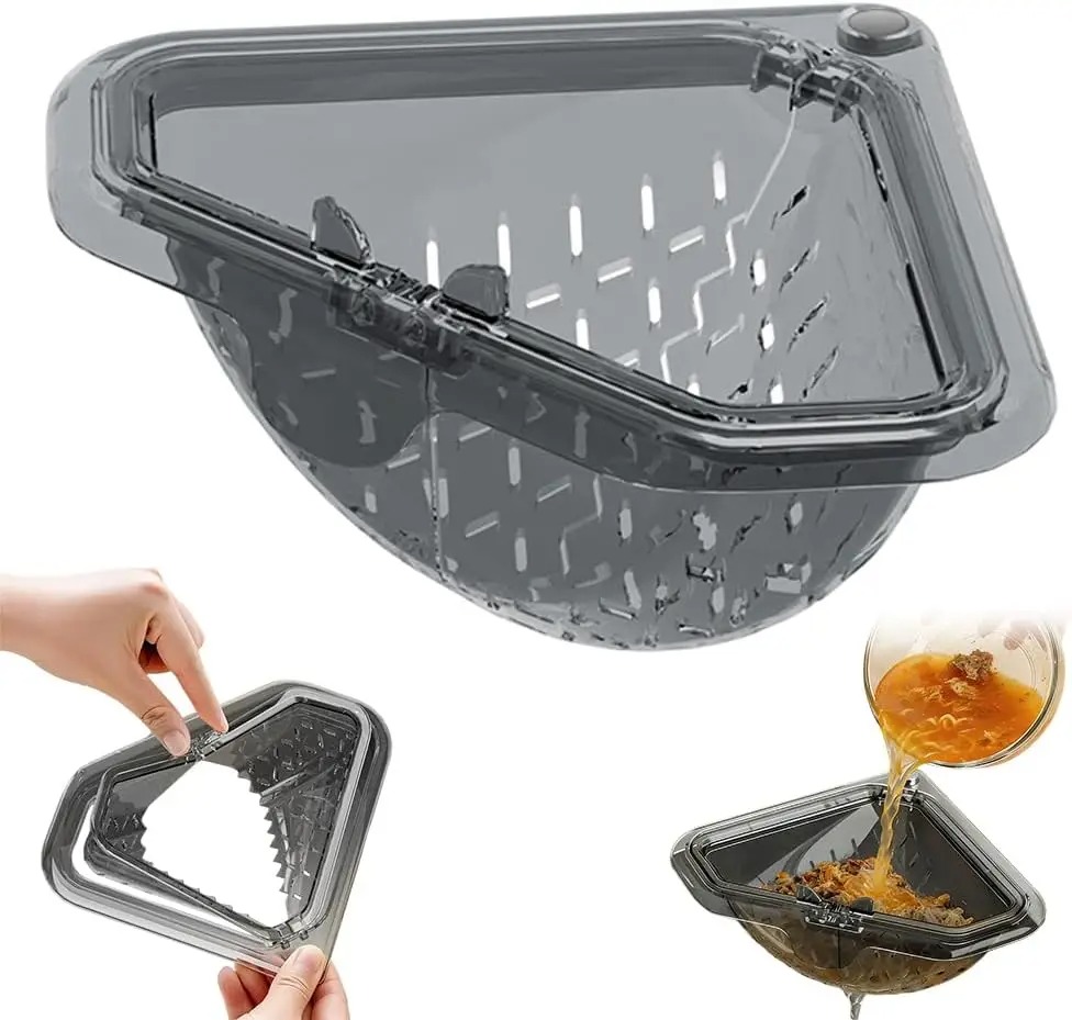 Multifunctional Sink Strainer  - Commercial Kitchen Bin ulasan dan harga