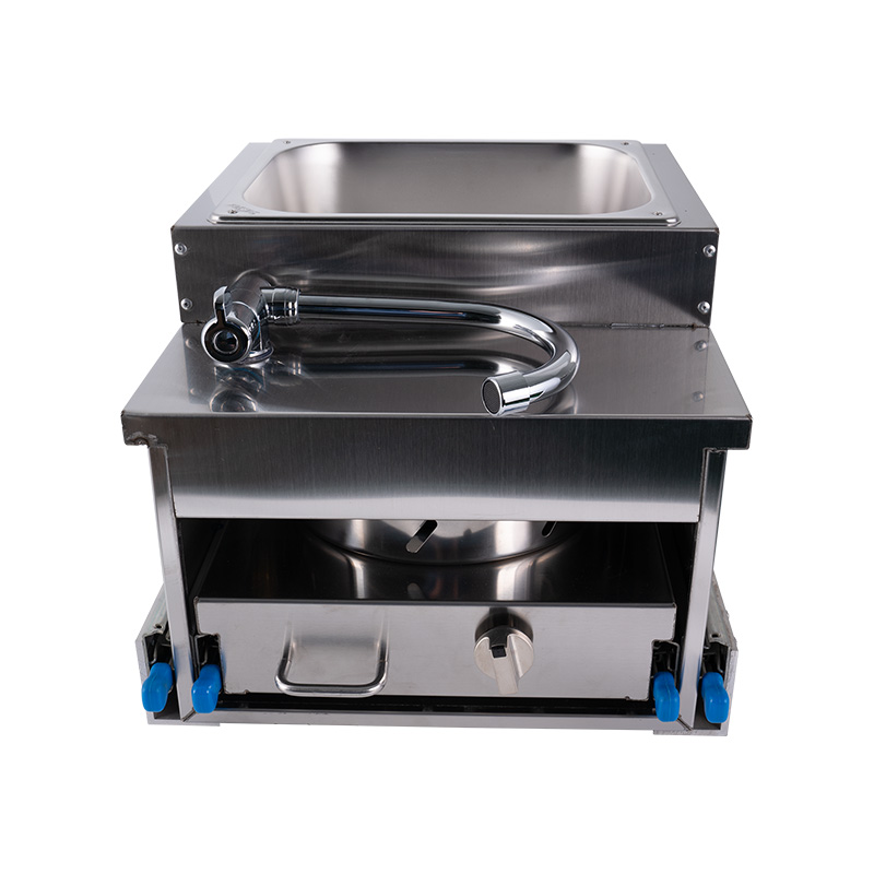 RV Pull-out Gas Stove With Sin - Commercial Kitchen Burner ulasan dan harga
