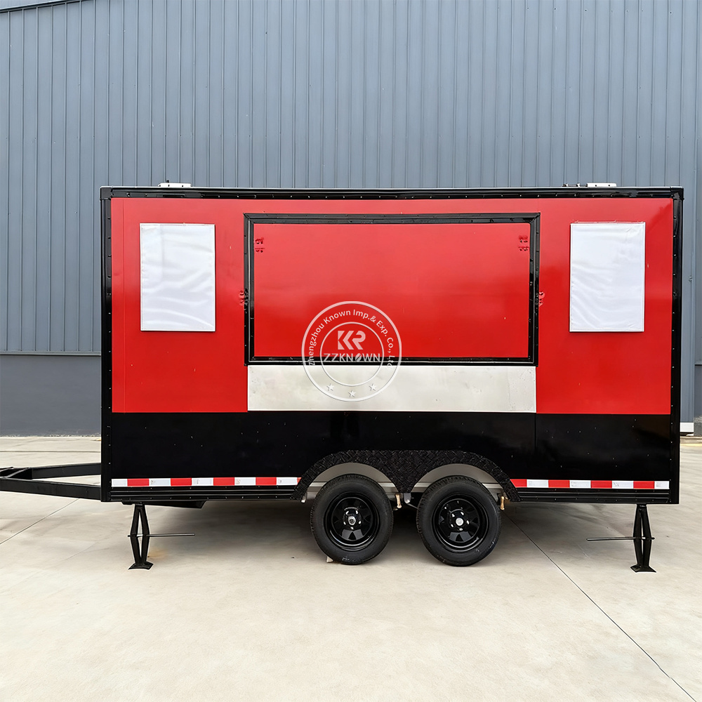 Fully Equipped Pizza Snack Ice - Commercial Kitchen Trailer ulasan dan harga