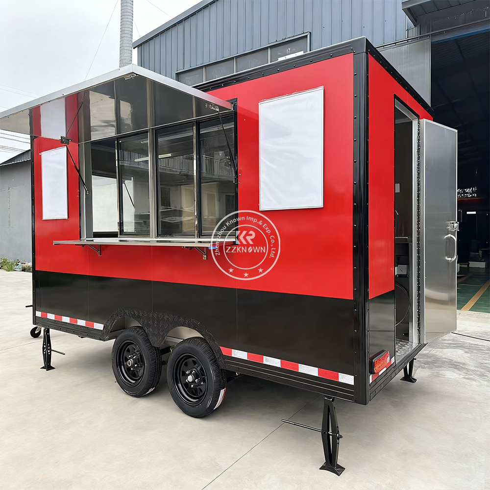 Fully Equipped Pizza Snack Ice - Commercial Kitchen Trailer ulasan dan harga