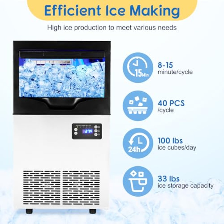 Commercial ice machine for hom - Commercial Kitchen Ice Machine ulasan dan harga