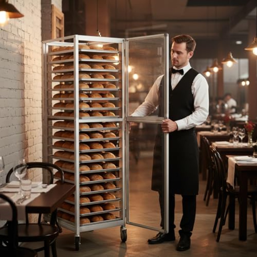 Commercial kitchen bun racks:  - Commercial Kitchen Rack ulasan dan harga