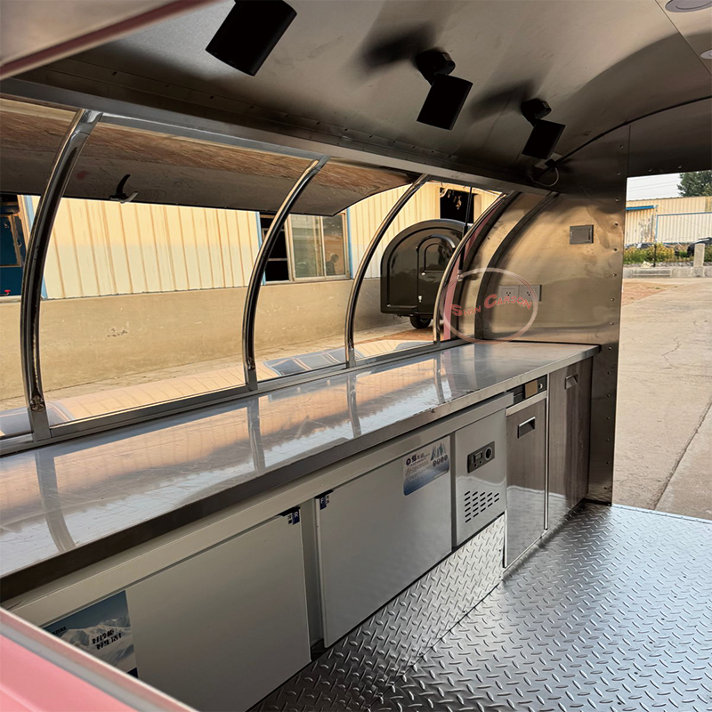 Commercial Standards Food Trai - Commercial Kitchen Trailer ulasan dan harga
