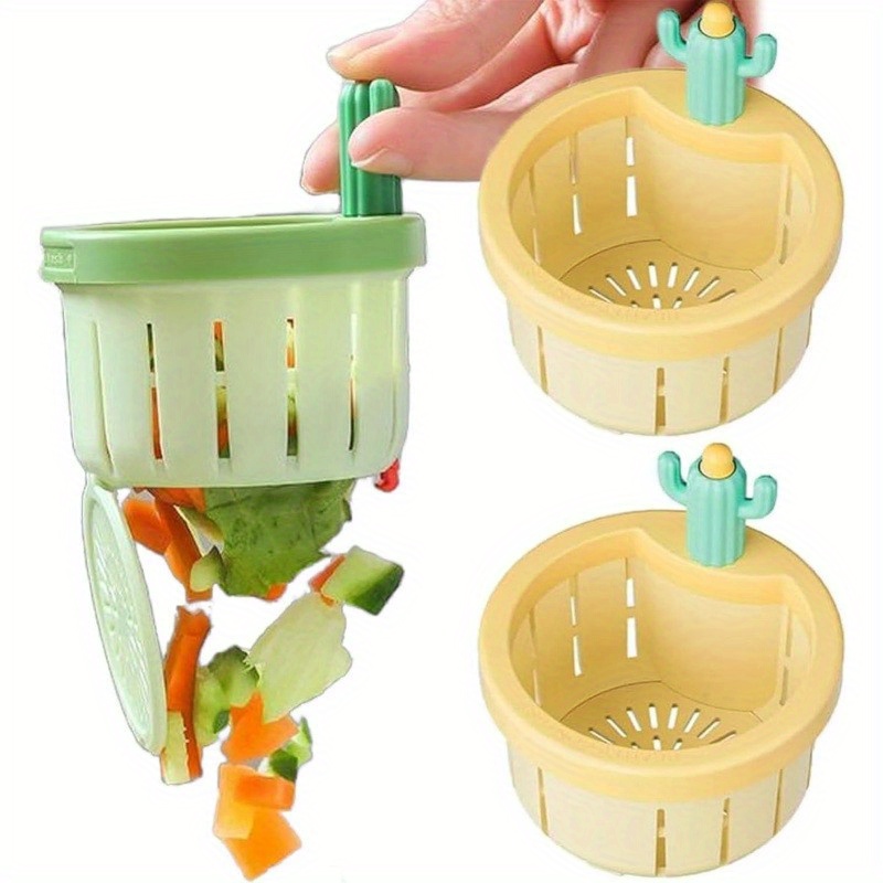 1-5pcs Cactus Sink Drain Strai - Commercial Kitchen Bin ulasan dan harga