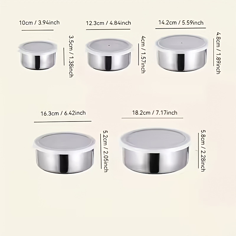 5-Piece Stainless Steel Food C - Commercial Kitchen Dishwasher ulasan dan harga
