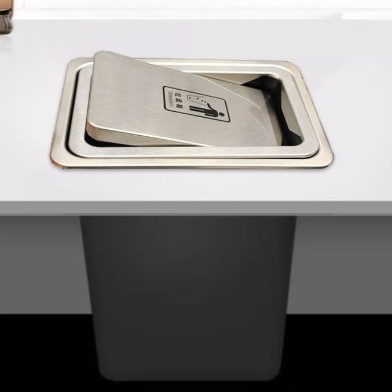 Household Trash Cans Kitchen C - Commercial Kitchen Bin ulasan dan harga