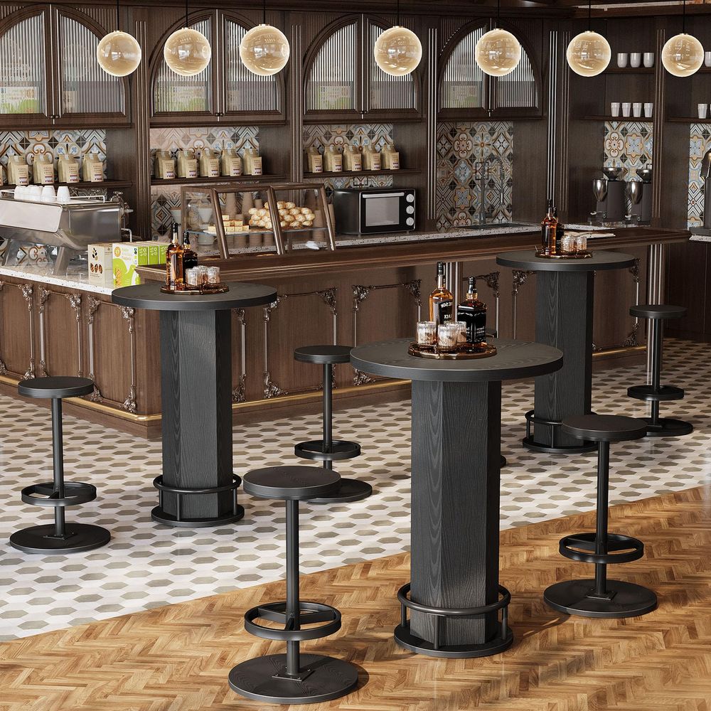 Round Commercial Dining Table  - Commercial Kitchen Set ulasan dan harga
