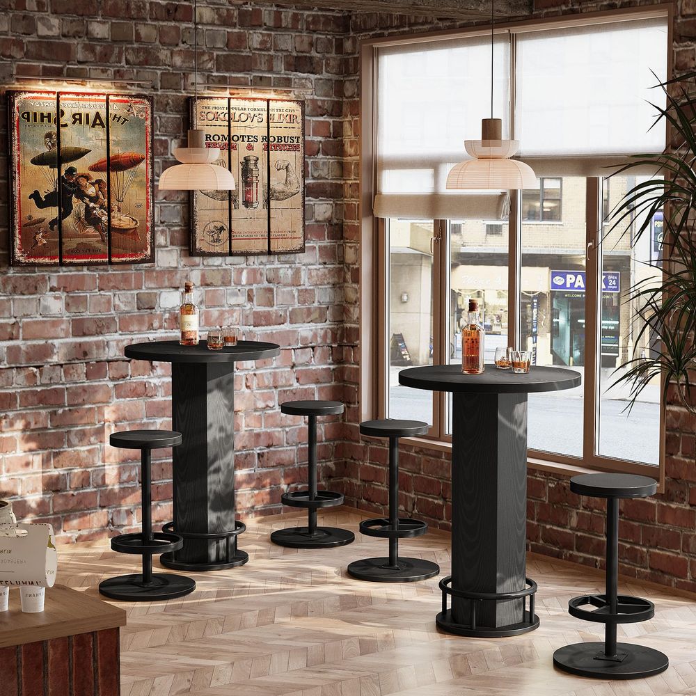 Round Commercial Dining Table  - Commercial Kitchen Set ulasan dan harga