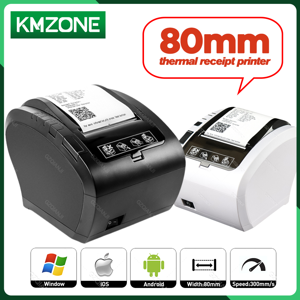 80mm Thermal Receipt Printer W - Commercial Kitchen Windows ulasan dan harga