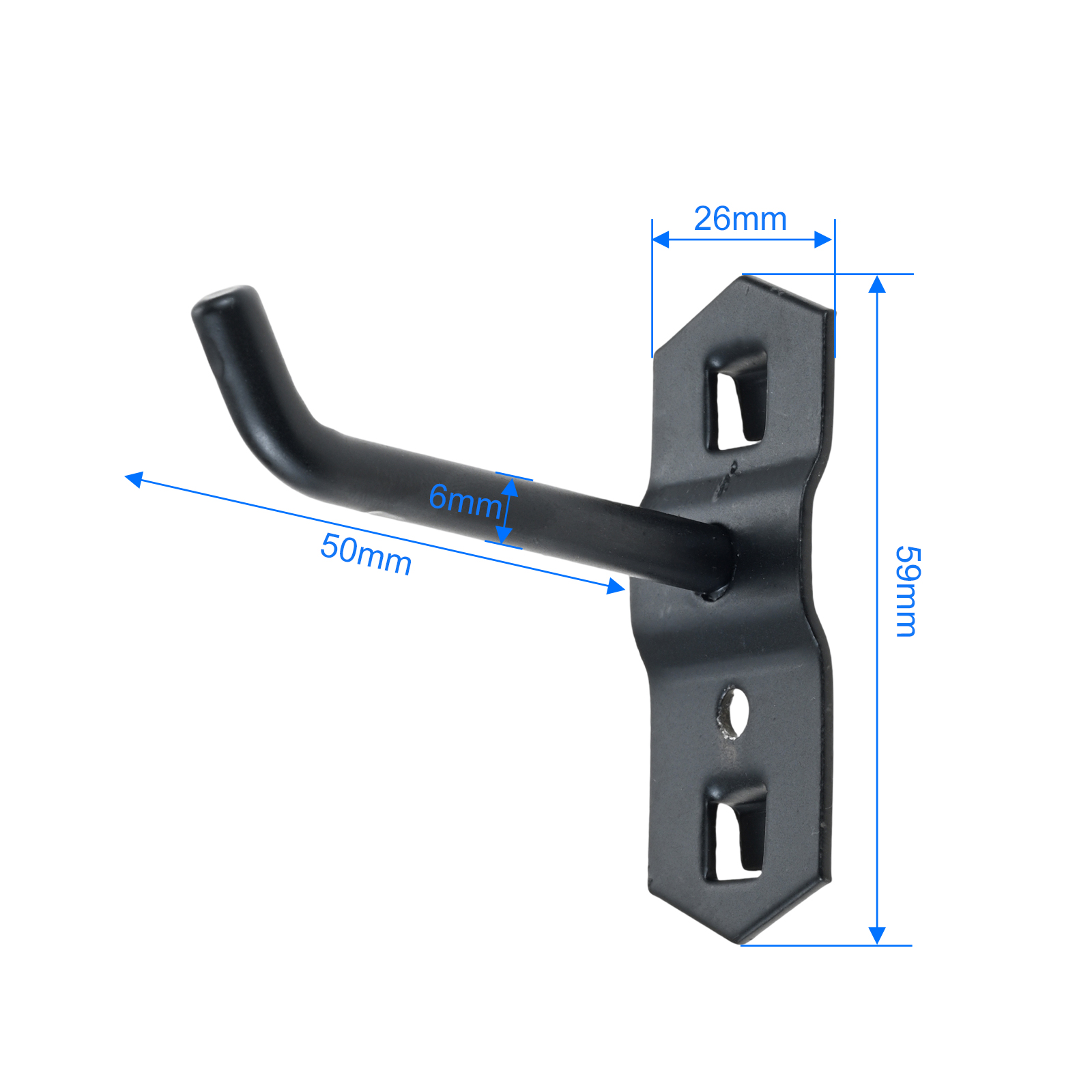10Pcs/set 50mm Black Hole Boar - Commercial Kitchen Rack ulasan dan harga