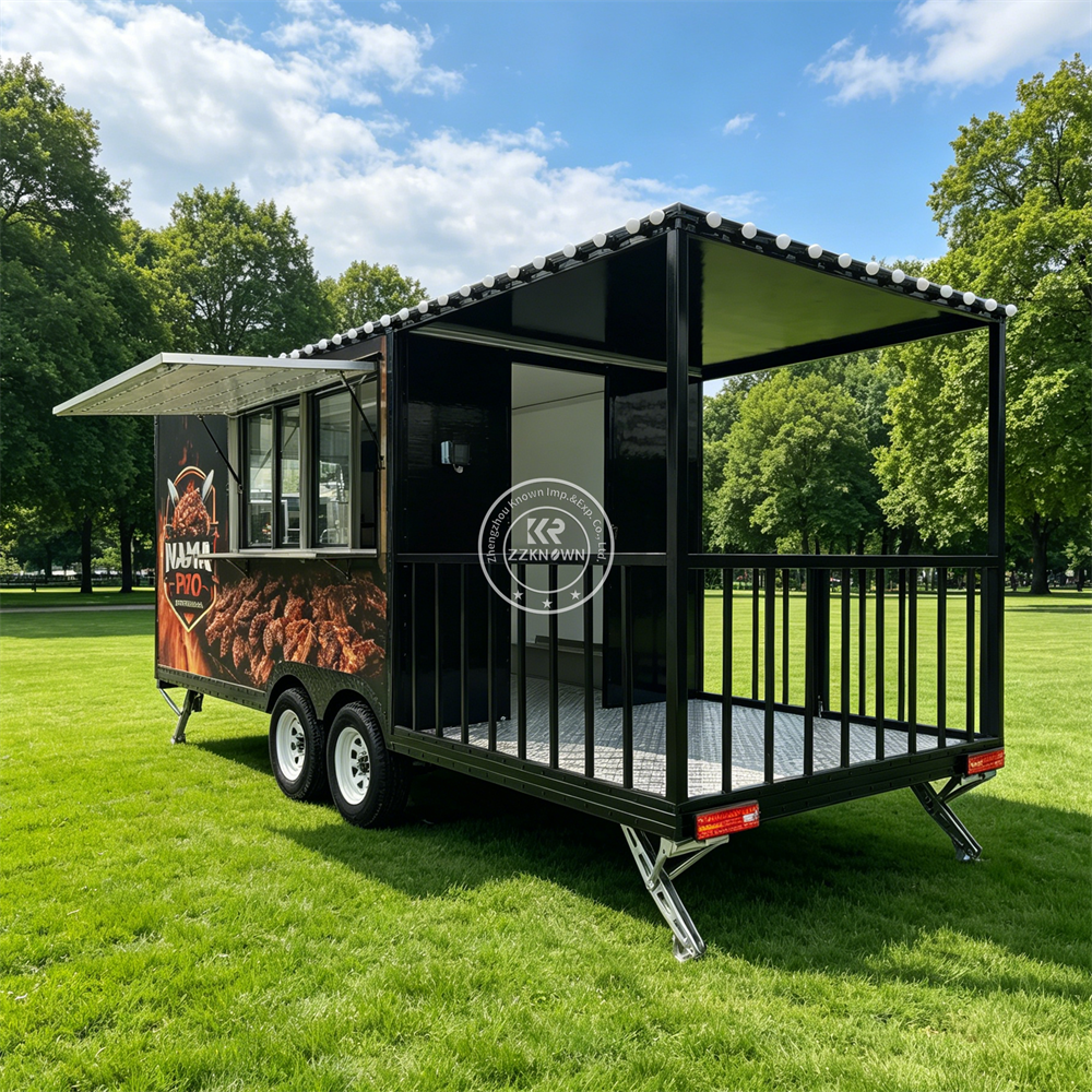 Custom Mobile Food Trailer Com - Commercial Kitchen Trailer ulasan dan harga