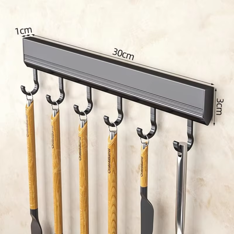 Kitchen Hook Rack Punch-free W - Commercial Kitchen Rack ulasan dan harga