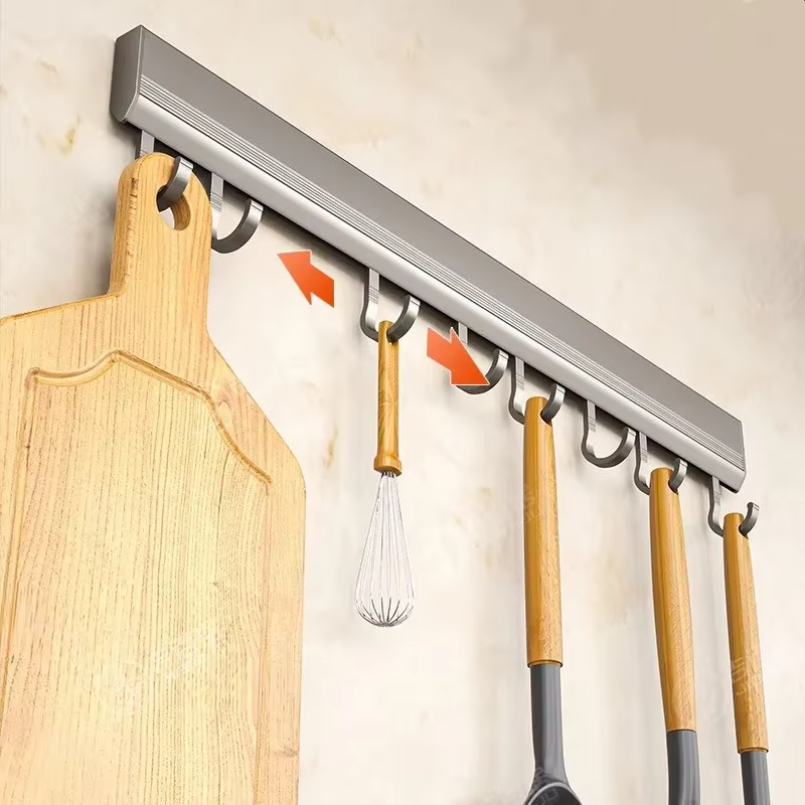 Kitchen Hook Rack Punch-free W - Commercial Kitchen Rack ulasan dan harga
