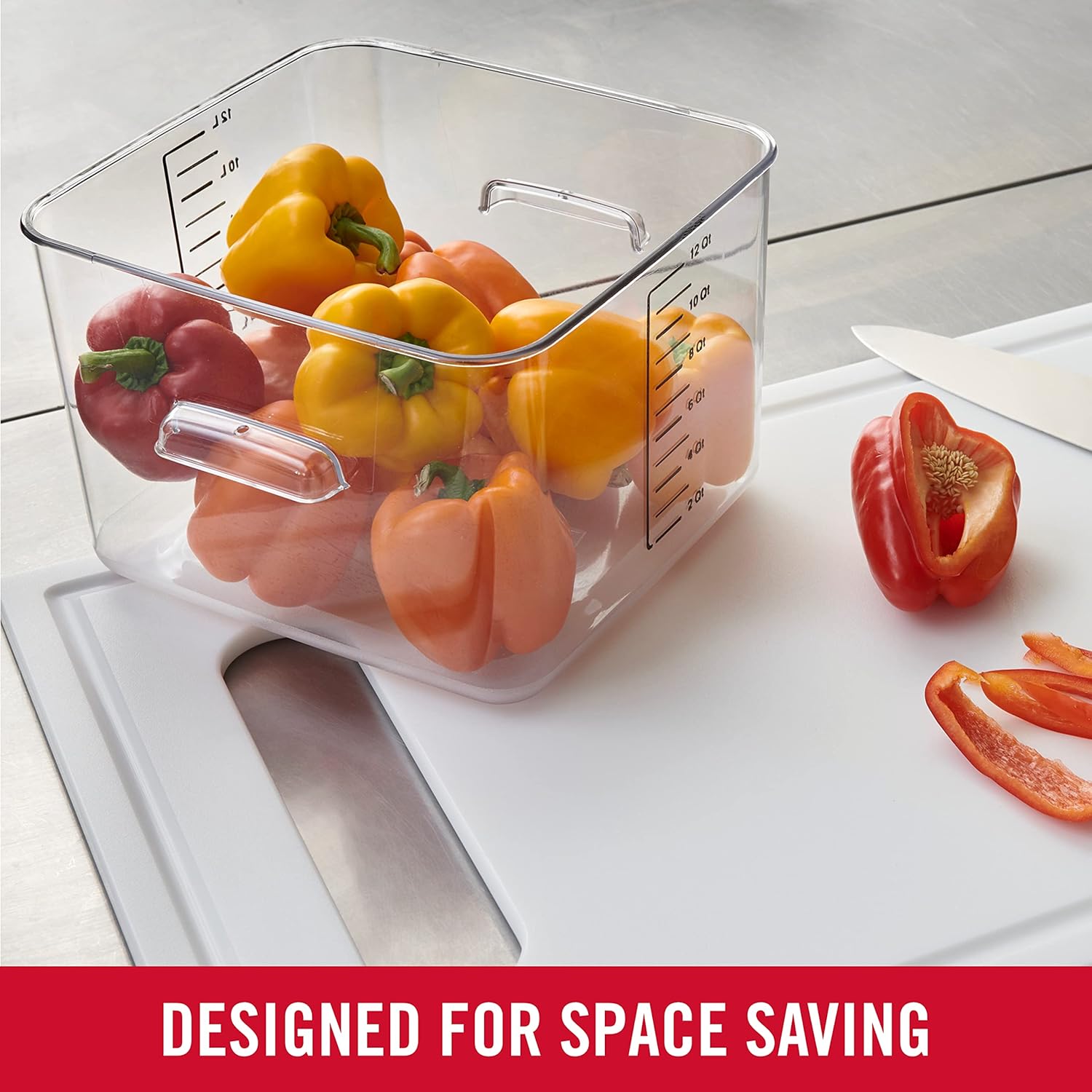 Commercial Products Space Savi - Commercial Kitchen Quart Containers ulasan dan harga