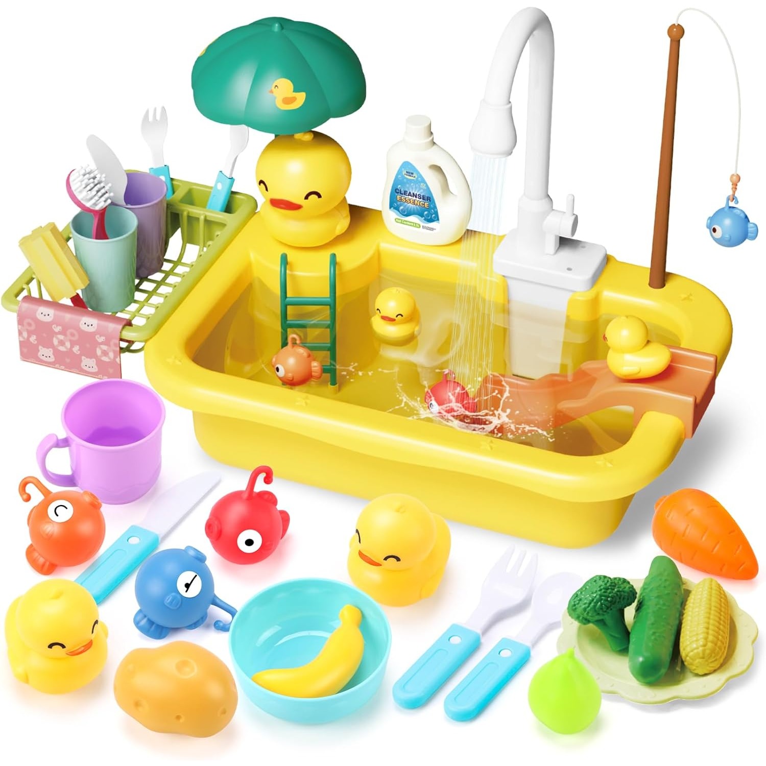 Play Sink with Running Water K - Commercial Kitchen Tap ulasan dan harga