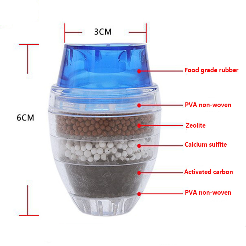 5 Layers Activated Carbon Wate - Commercial Kitchen Tap ulasan dan harga