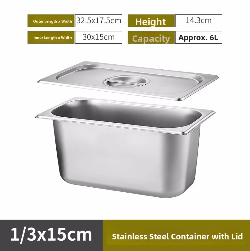 Stainless Steel Drain Pan with - Commercial Kitchen Dishwasher ulasan dan harga