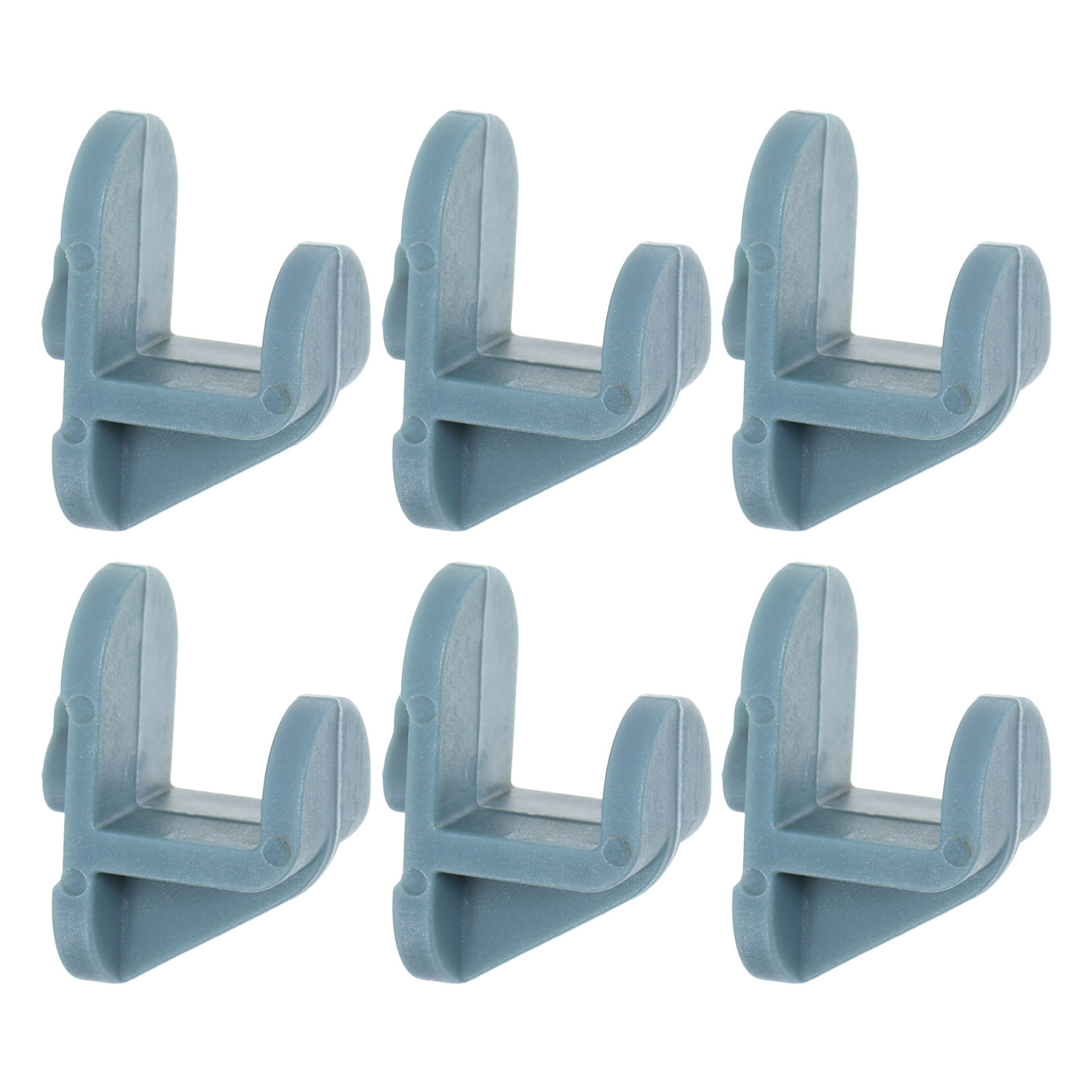 6Pcs Plastic Freezer Shelf Bra - Commercial Kitchen Hardware ulasan dan harga